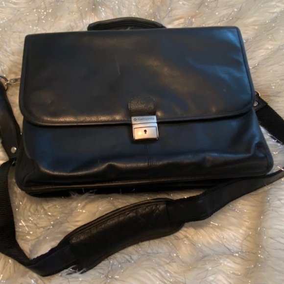 Samsonite Bags Samsonite Leather Computer Bag Poshmark